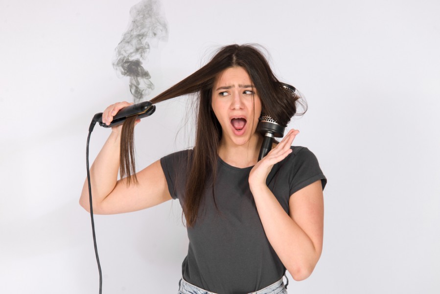 Cheveux brulés : comment faire ?